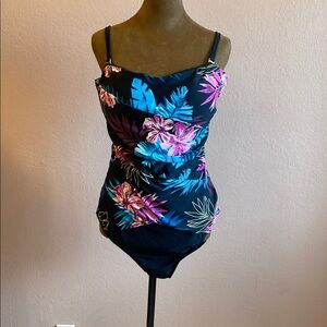 St JOHN’S BAY. Floral One-Piece Swimsuit